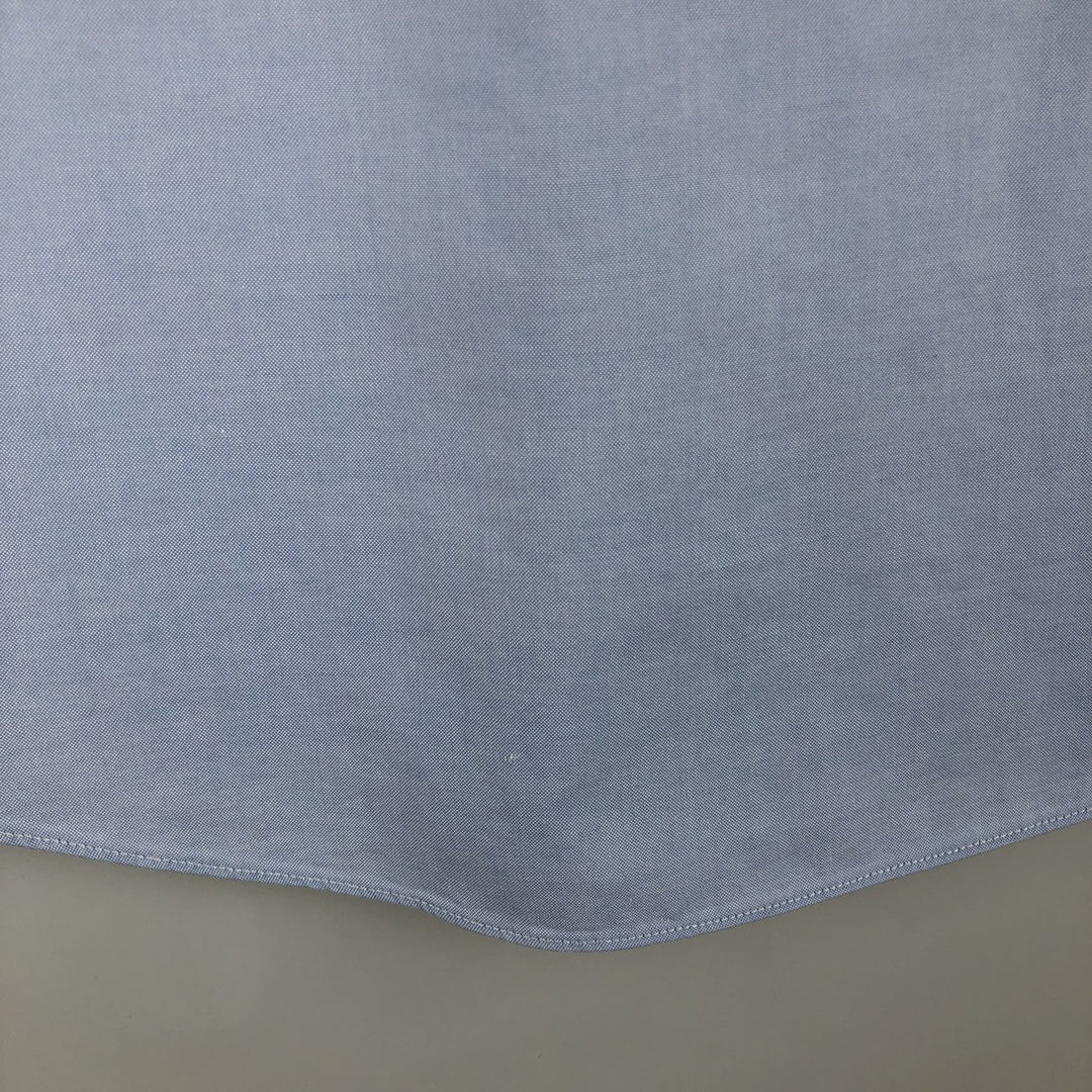 Brooks Brothers Est. 1818 REGENT Long Sleeve Button-Down Shirt, Men's Size Medium Supima Cotton Blue type light blue Vintage Second Hand