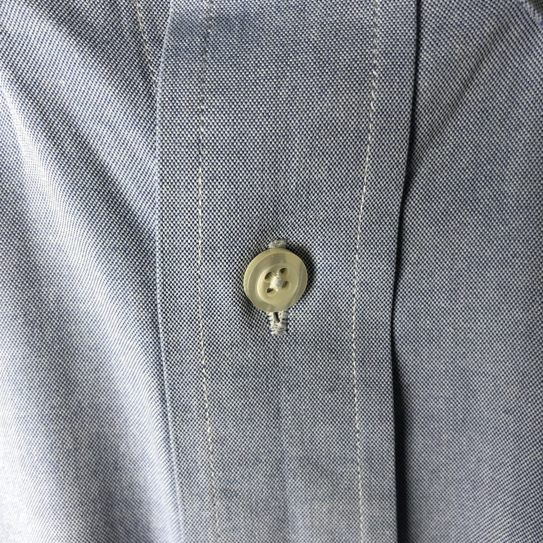 Brooks Brothers Est.1818 Long Sleeve Button-Down Shirt, Men's Size L cotton Blue type light blue Vintage Second Hand