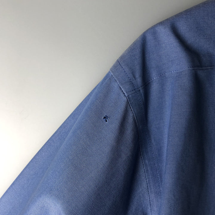 Brooks Brothers 346 long sleeve cotton shirt, men's size M cotton blue type Vintage Second Hand