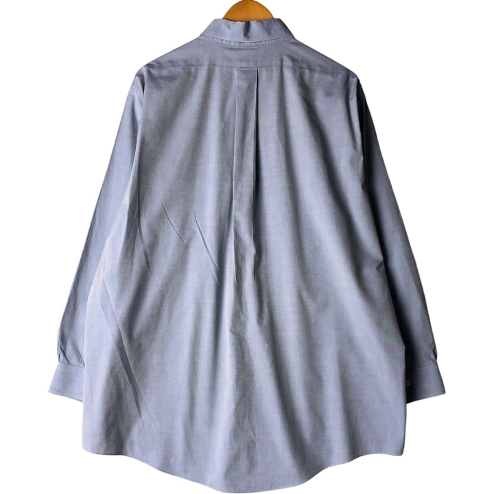 Brooks Brothers Est.1818 Long Sleeve Button Down Shirt Men's XL cotton Blue type light blue Vintage Second Hand