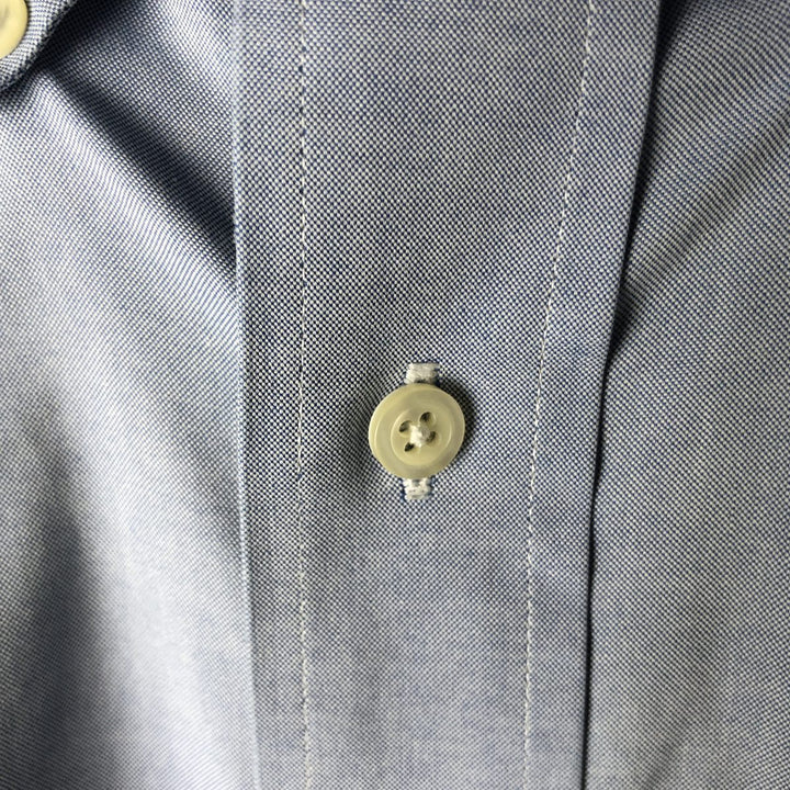 Brooks Brothers Est.1818 Long Sleeve Button Down Shirt Men's XL cotton Blue type light blue Vintage Second Hand