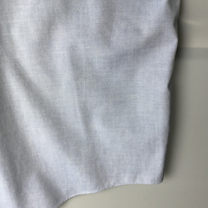 Brooks Brothers Est.1818 Long Sleeve Button Down Shirt Men's XL cotton Blue type light blue Vintage Second Hand