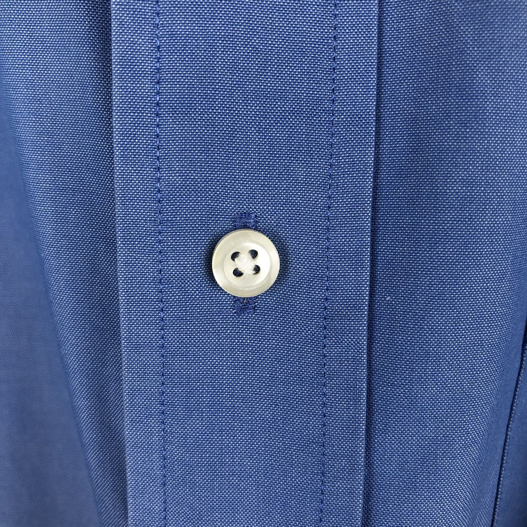 Brooks Brothers Est.1818 REGENT Long Sleeve Button Down Shirt Men's Size L cotton Blue type light blue Vintage Second Hand