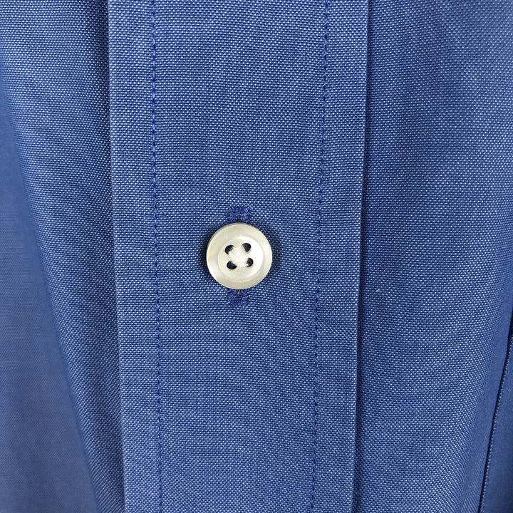 Brooks Brothers Est.1818 REGENT Long Sleeve Button Down Shirt Men's Size L cotton Blue type light blue Vintage Second Hand