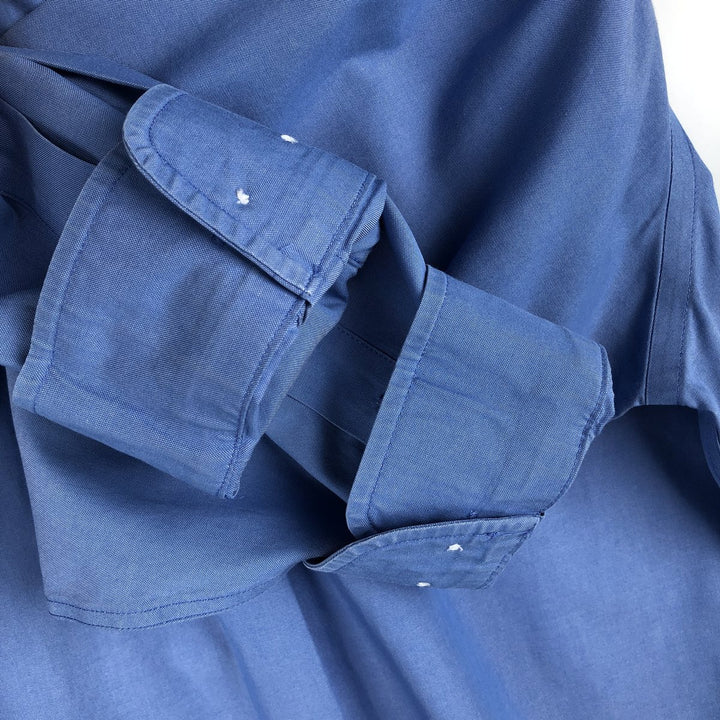 Brooks Brothers Est.1818 REGENT Long Sleeve Button Down Shirt Men's Size L cotton Blue type light blue Vintage Second Hand