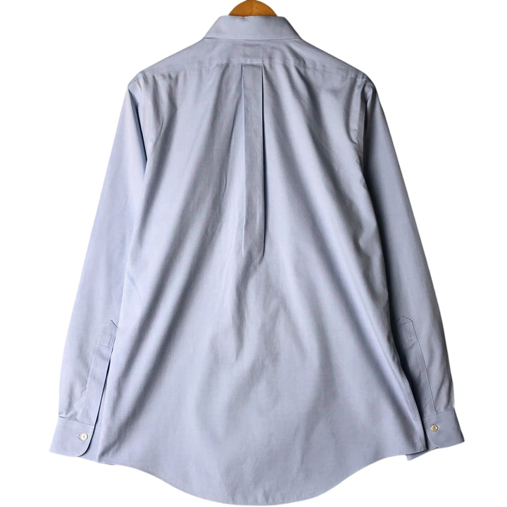 Brooks Brothers Est.1818 Long Sleeve Cotton Shirt, Men's Size L cotton Blue type light blue Vintage Second Hand