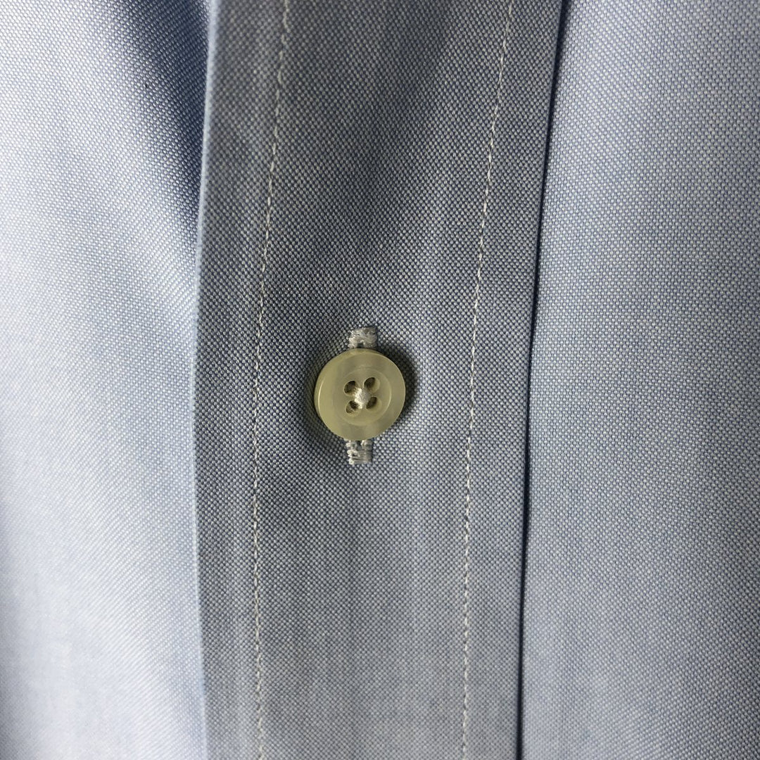 Brooks Brothers Est.1818 Long Sleeve Cotton Shirt, Men's Size L cotton Blue type light blue Vintage Second Hand