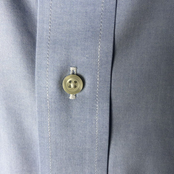 Brooks Brothers Est.1818 Long Sleeve Cotton Shirt, Men's Size L cotton Blue type light blue Vintage Second Hand