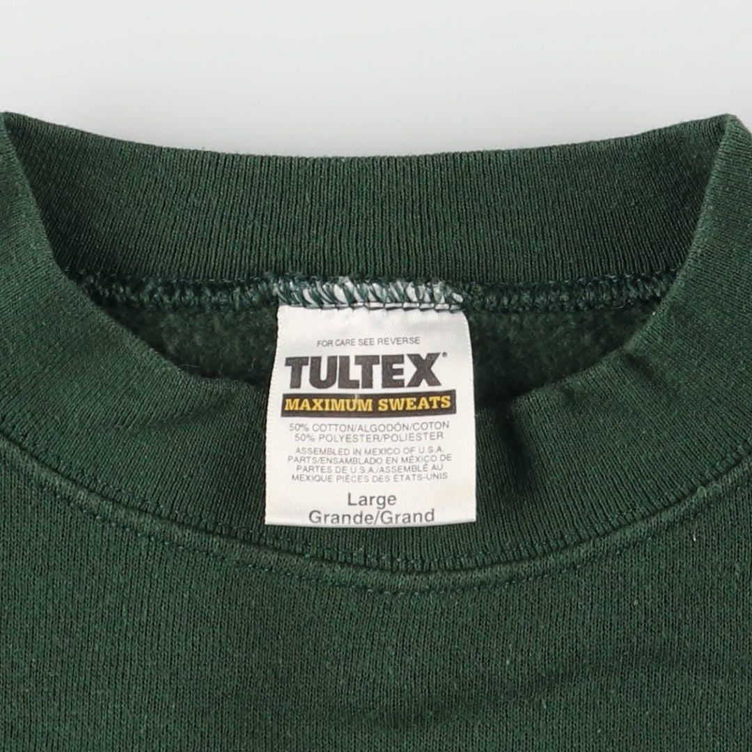 Vintage 90'S Tultex Medieval Times Advertising Sweatshirt, Men's Size L cotton Green type dark green Vintage Second Hand