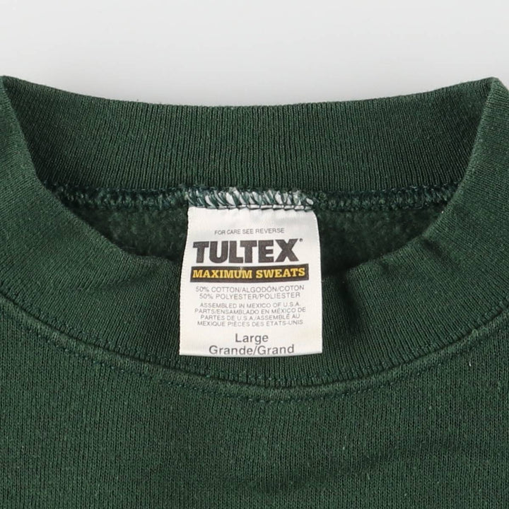 Vintage 90'S Tultex Medieval Times Advertising Sweatshirt, Men's Size L cotton Green type dark green Vintage Second Hand