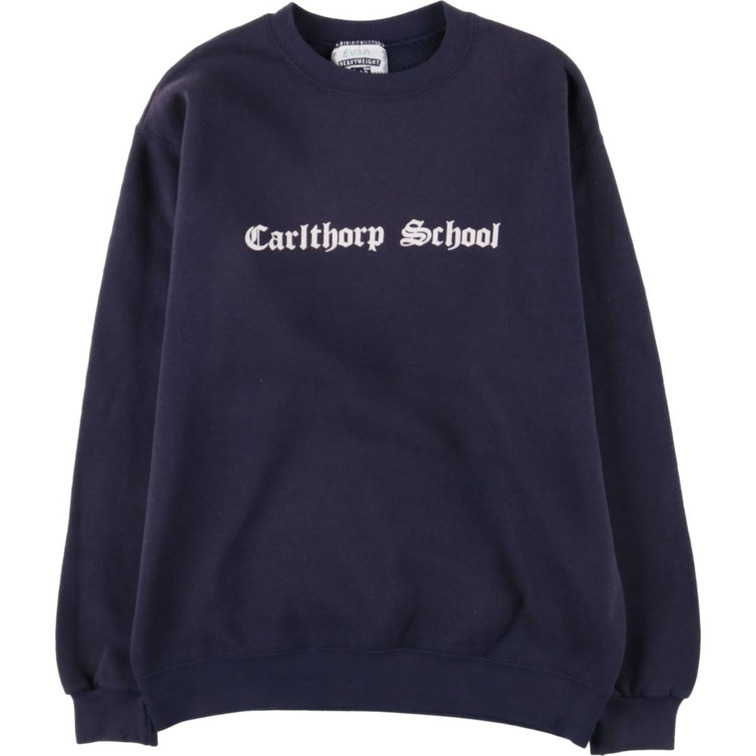 90s-00'S Lee Print Sweatshirt, Men's Size Small cotton navy blue type Vintage Second Hand