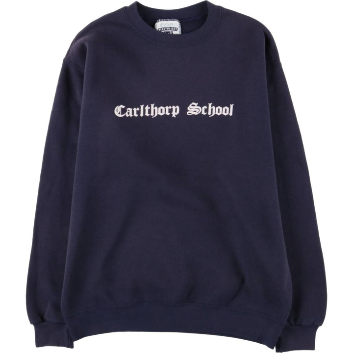 90s-00'S Lee Print Sweatshirt, Men's Size Small cotton navy blue type Vintage Second Hand