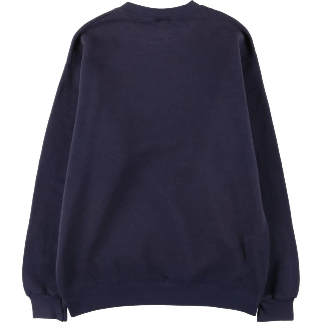 90s-00'S Lee Print Sweatshirt, Men's Size Small cotton navy blue type Vintage Second Hand