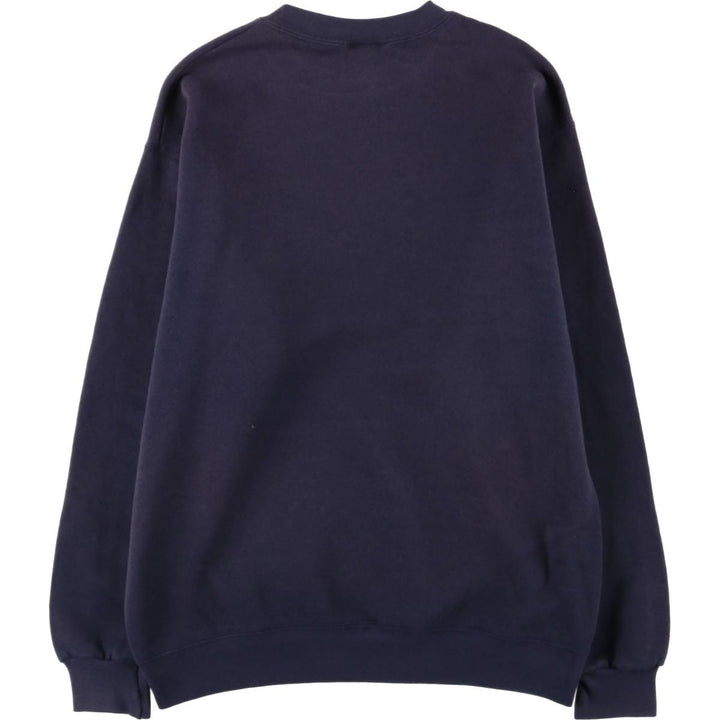 90s-00'S Lee Print Sweatshirt, Men's Size Small cotton navy blue type Vintage Second Hand
