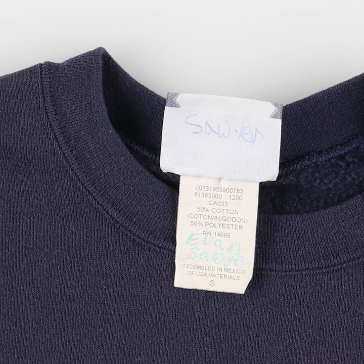 90s-00'S Lee Print Sweatshirt, Men's Size Small cotton navy blue type Vintage Second Hand