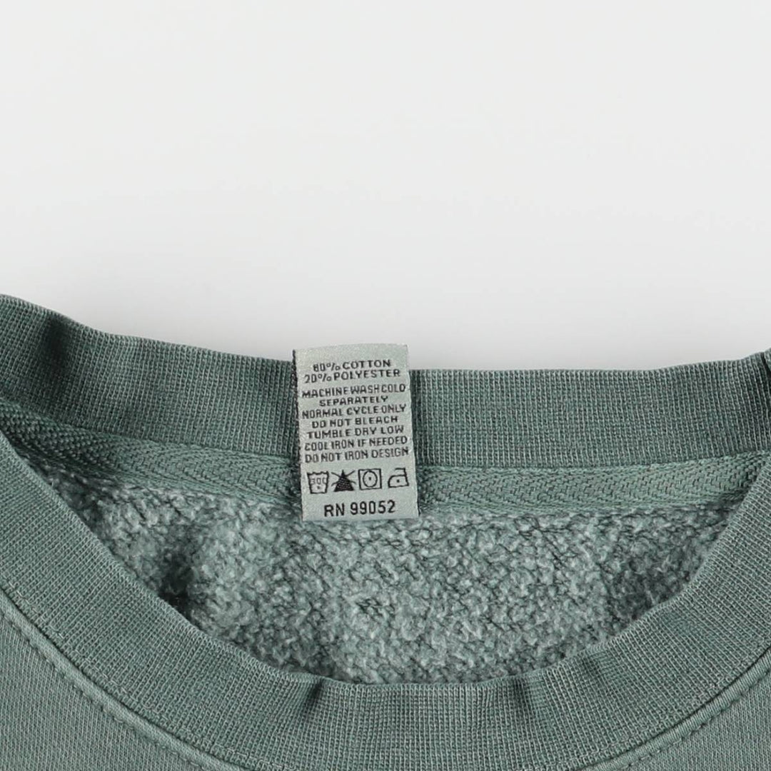 INDEPENDENT Printed Sweatshirt, Men's XL cotton Mint green Vintage Second Hand