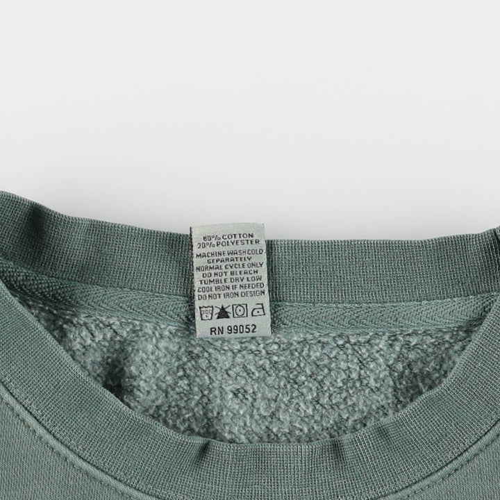 INDEPENDENT Printed Sweatshirt, Men's XL cotton Mint green Vintage Second Hand