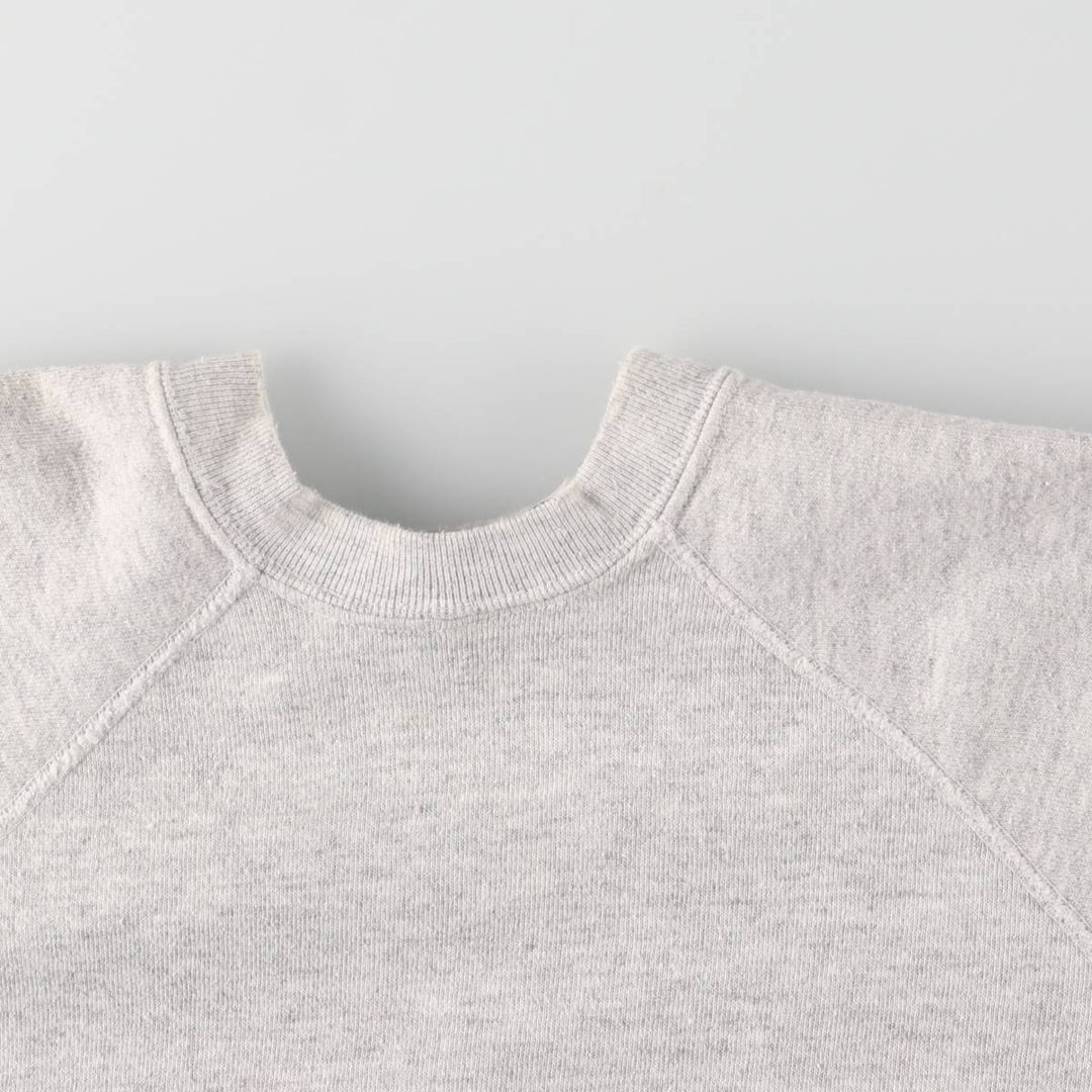 Vintage 90'S Tultex printed sweatshirt, USA made, men's size L. cotton gray type Vintage Second Hand