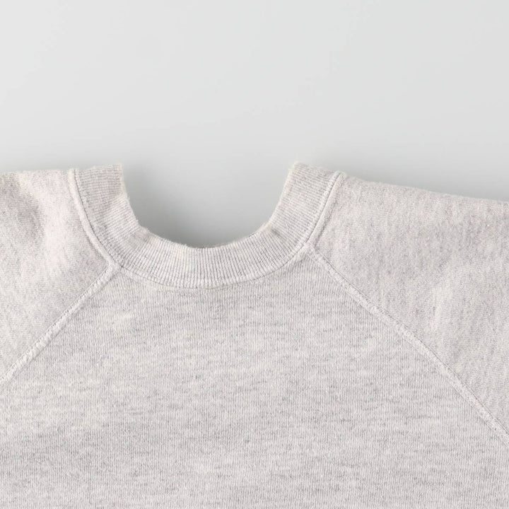 Vintage 90'S Tultex printed sweatshirt, USA made, men's size L. cotton gray type Vintage Second Hand