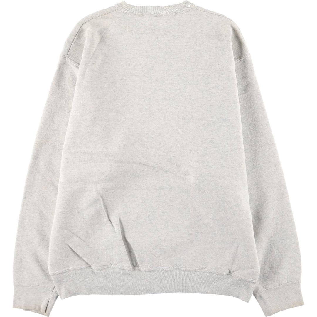 Vintage 90'S Fruit of the Loom sweatshirt, Made in USA, Men's XL cotton gray type Vintage Second Hand