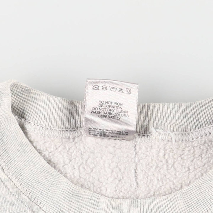 Vintage 90'S Fruit of the Loom sweatshirt, Made in USA, Men's XL cotton gray type Vintage Second Hand