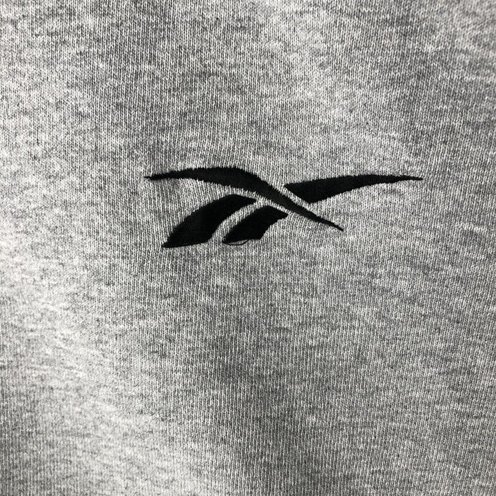 2000s~ Reebok One-Point Logo Sweatshirt, Made in USA, Men's Size M cotton gray type Vintage Second Hand