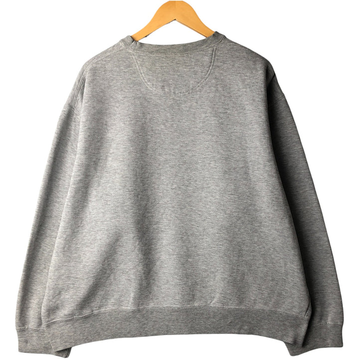 2000'S Nike Team Center Logo One-Point Logo Sweatshirt, Men's XL cotton gray type Vintage Second Hand