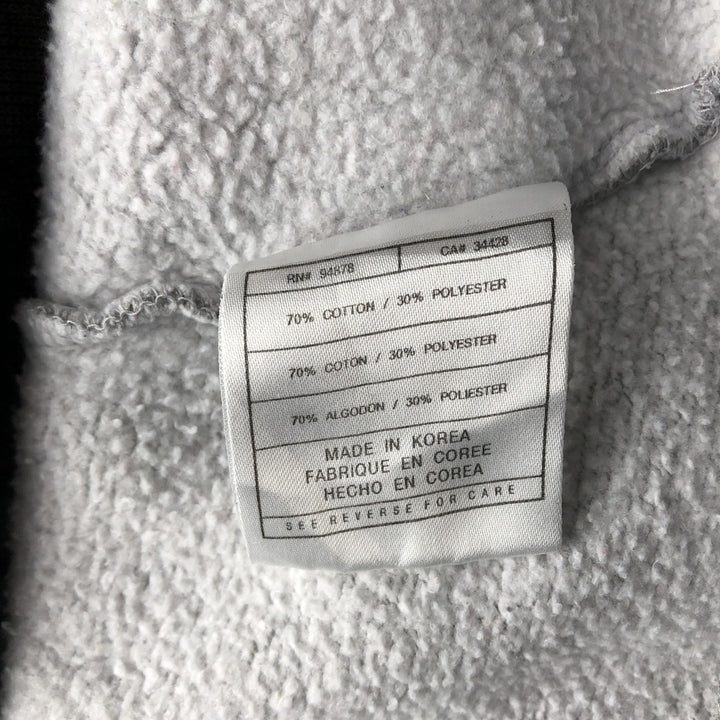 2000'S Nike Team Center Logo One-Point Logo Sweatshirt, Men's XL cotton gray type Vintage Second Hand