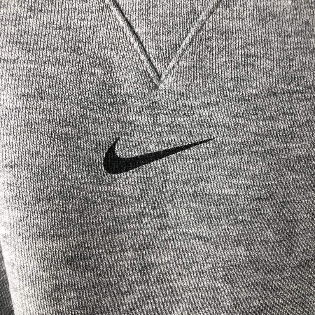 2000'S Nike Team Center Logo One-Point Logo Sweatshirt, Men's XL cotton gray type Vintage Second Hand