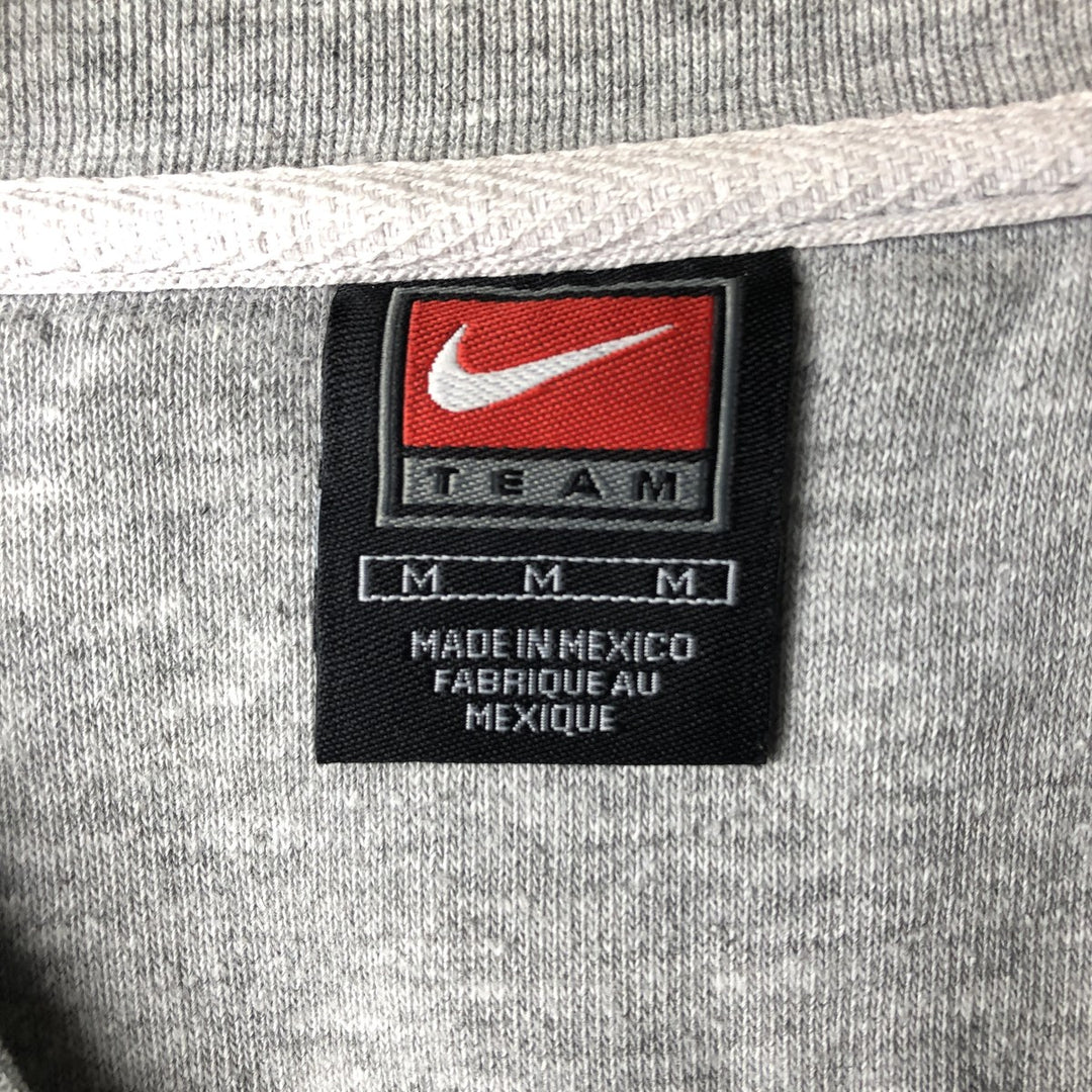 2000'S Nike Team Minnesota University of Minnesota college sweatshirt, men's size M cotton gray type Vintage Second Hand