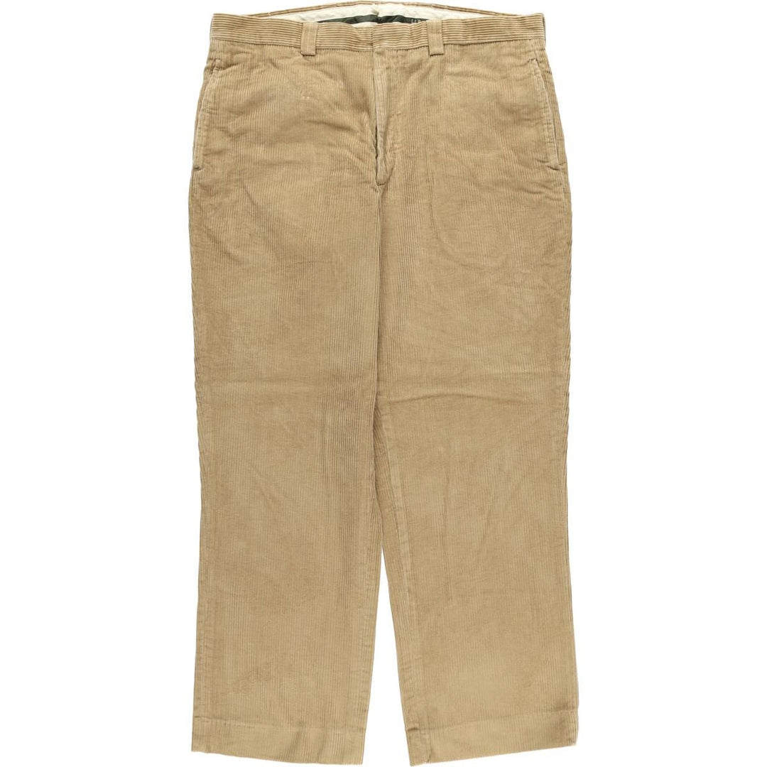 LLBean Corduroy Pants for Men, Size W37 cotton Beige type Vintage Second Hand