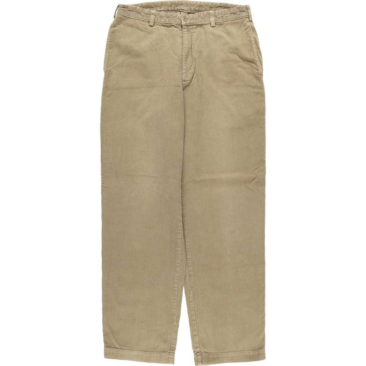 Brooks SPORT Corduroy Pants, Men's, Size W33 cotton Beige type Vintage Second Hand