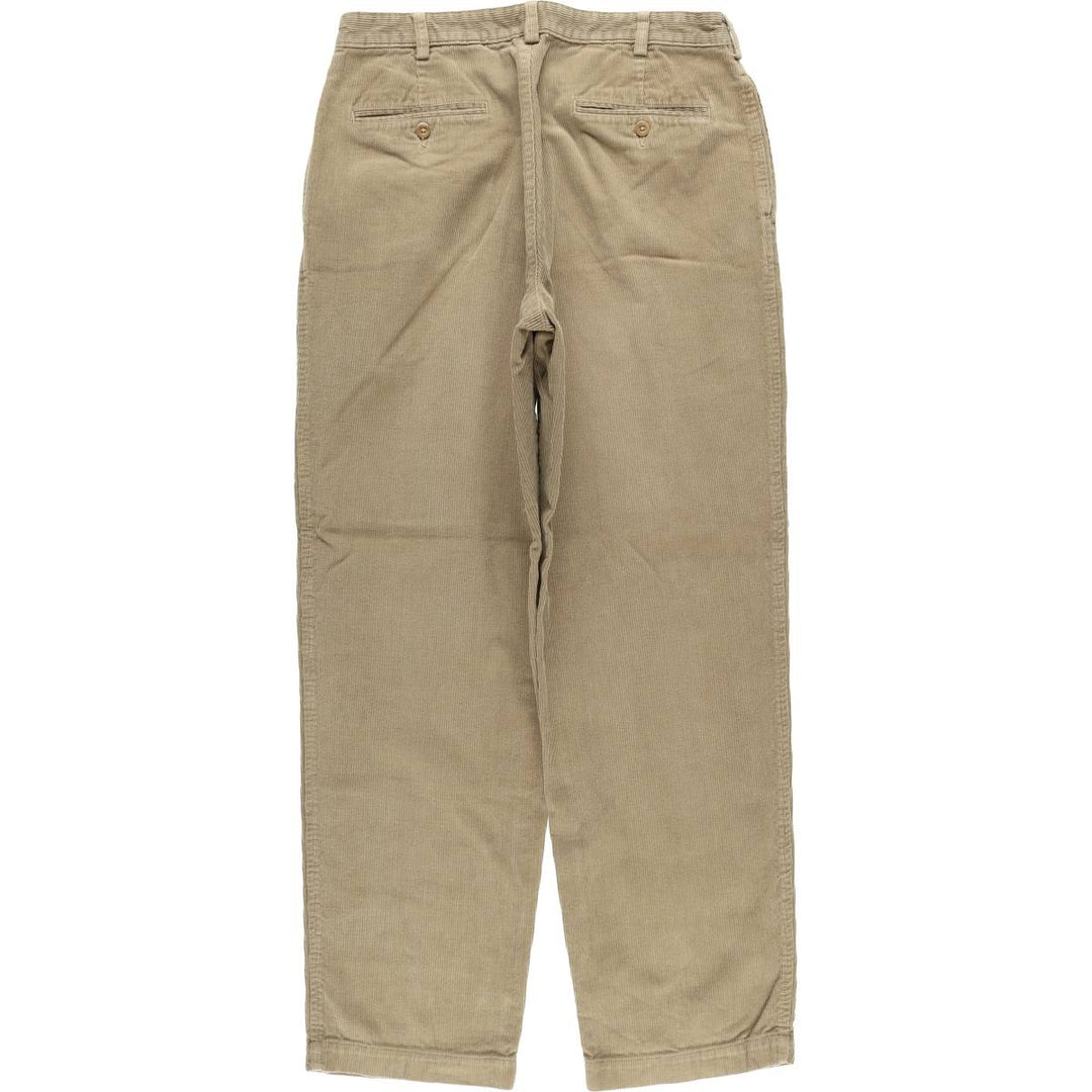 Brooks SPORT Corduroy Pants, Men's, Size W33 cotton Beige type Vintage Second Hand