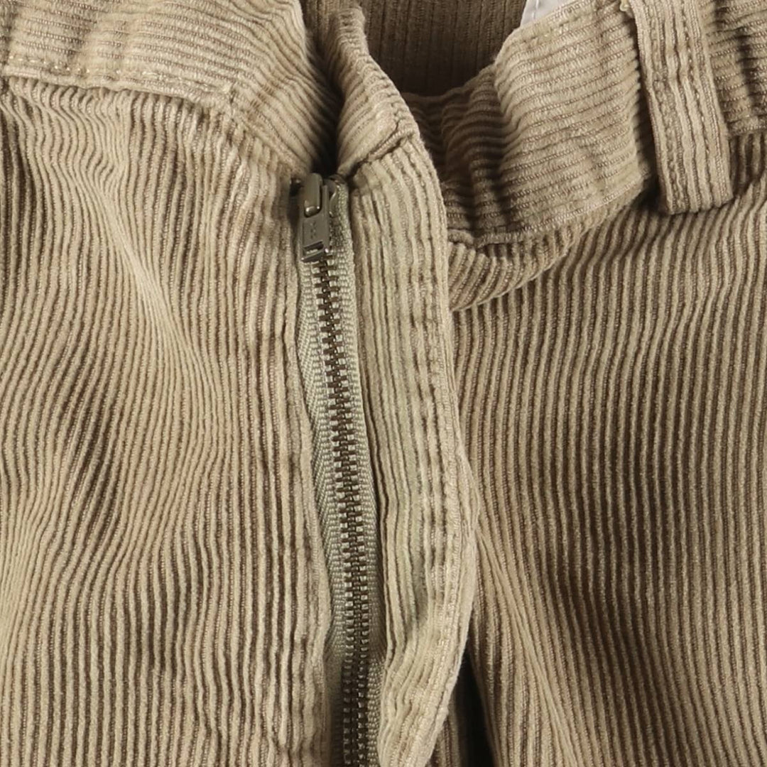 Brooks SPORT Corduroy Pants, Men's, Size W33 cotton Beige type Vintage Second Hand