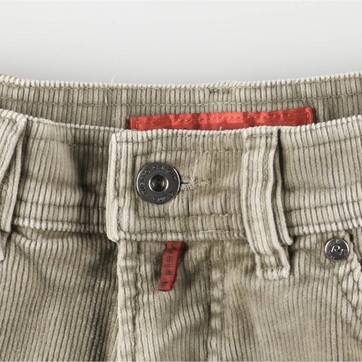 Pierre Cardin JEANS corduroy pants for men, size W32 cotton Khaki type Vintage Second Hand