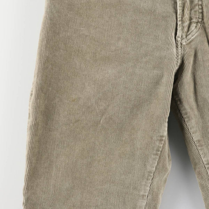 Pierre Cardin JEANS corduroy pants for men, size W32 cotton Khaki type Vintage Second Hand