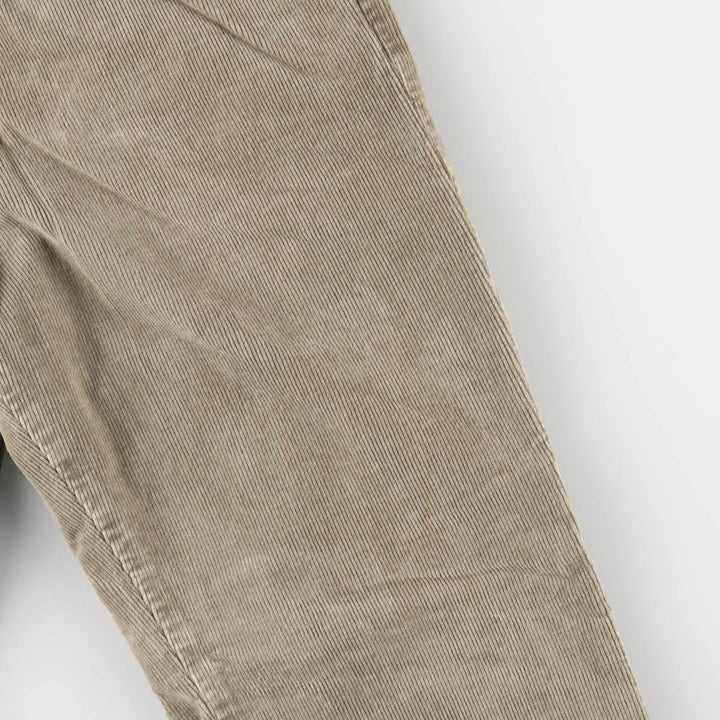 Pierre Cardin JEANS corduroy pants for men, size W32 cotton Khaki type Vintage Second Hand