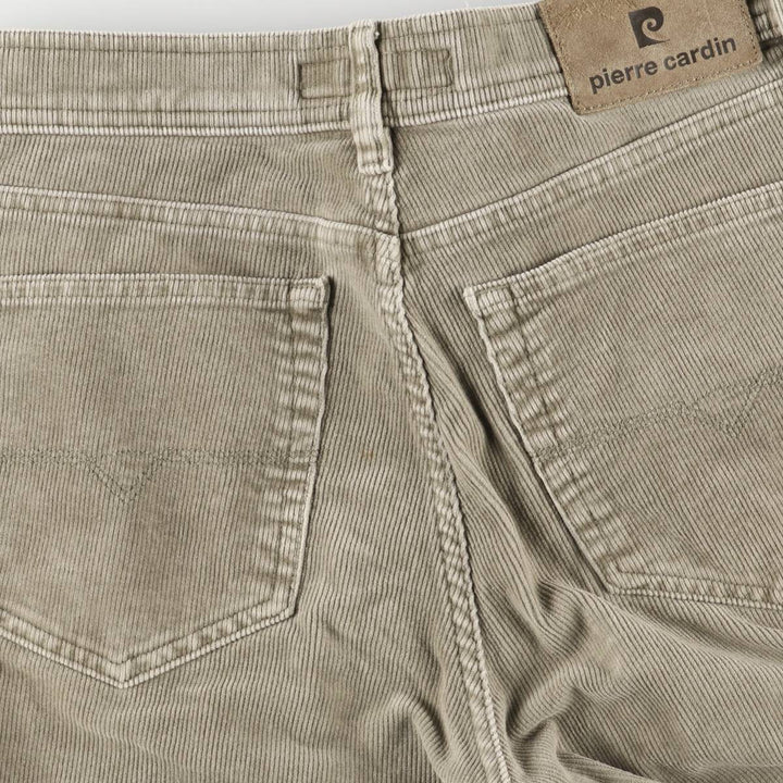Pierre Cardin JEANS corduroy pants for men, size W32 cotton Khaki type Vintage Second Hand