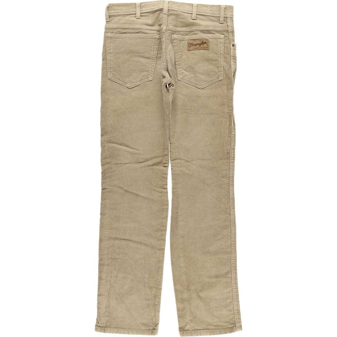 Wrangler Texas Corduroy Pants, Men's, Size W32 cotton Beige type Vintage Second Hand