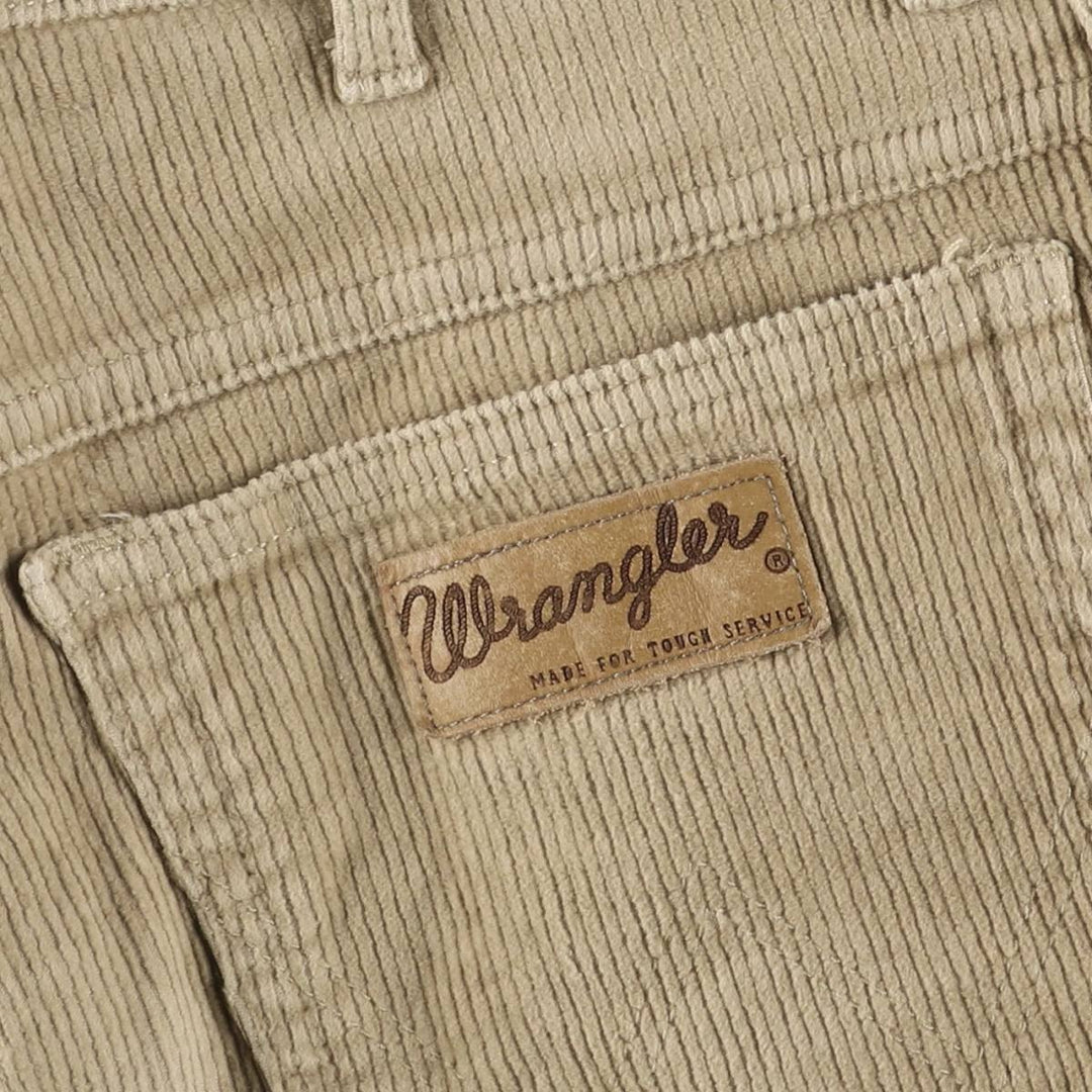 Wrangler Texas Corduroy Pants, Men's, Size W32 cotton Beige type Vintage Second Hand
