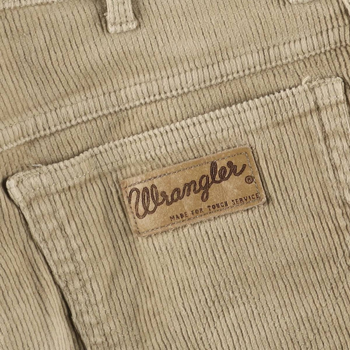 Wrangler Texas Corduroy Pants, Men's, Size W32 cotton Beige type Vintage Second Hand