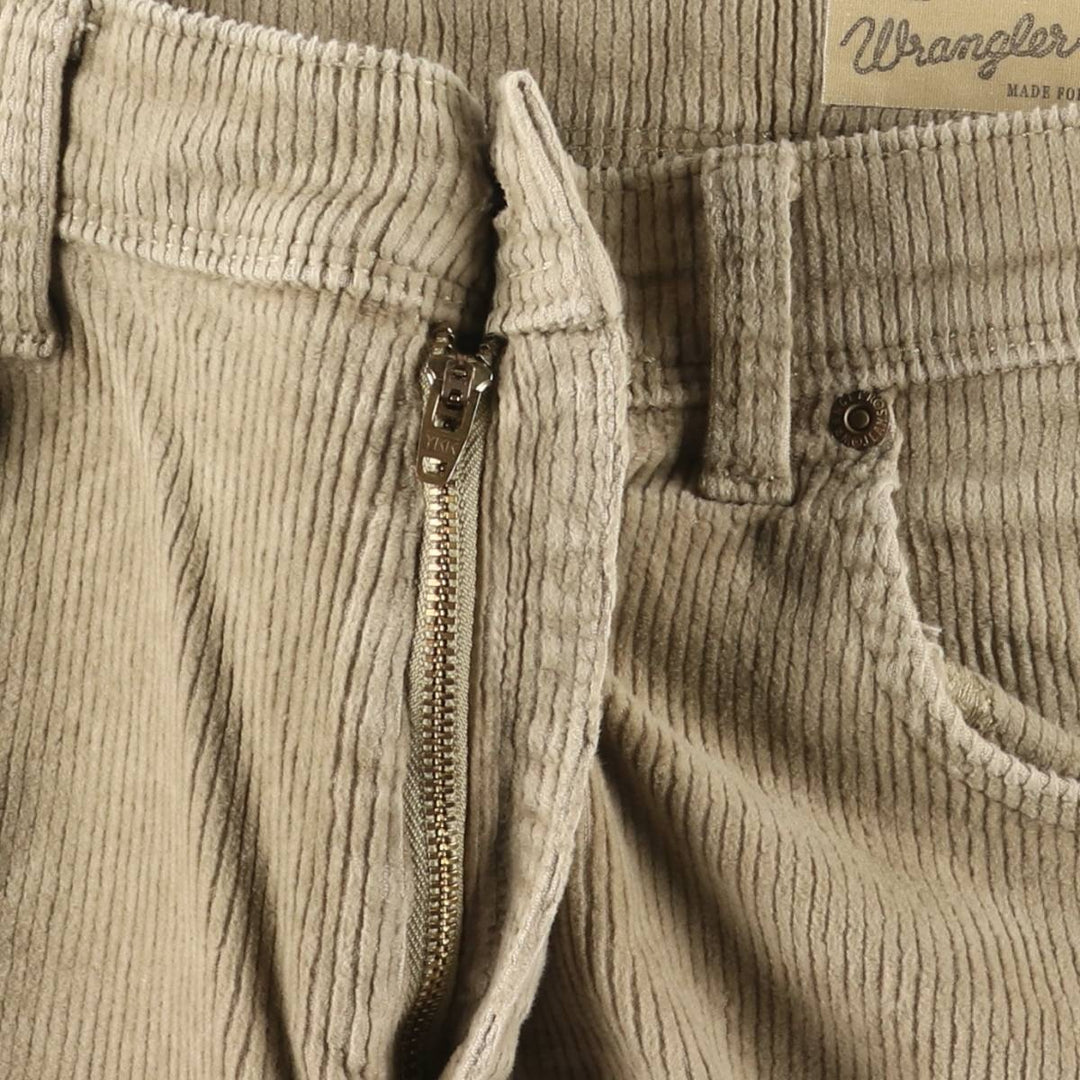 Wrangler Texas Corduroy Pants, Men's, Size W32 cotton Beige type Vintage Second Hand