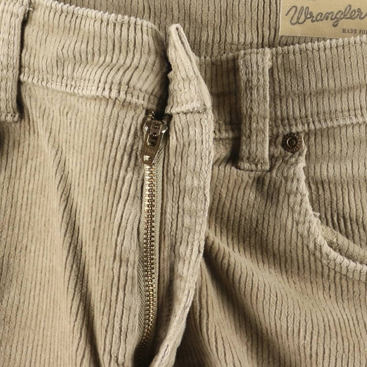 Wrangler Texas Corduroy Pants, Men's, Size W32 cotton Beige type Vintage Second Hand