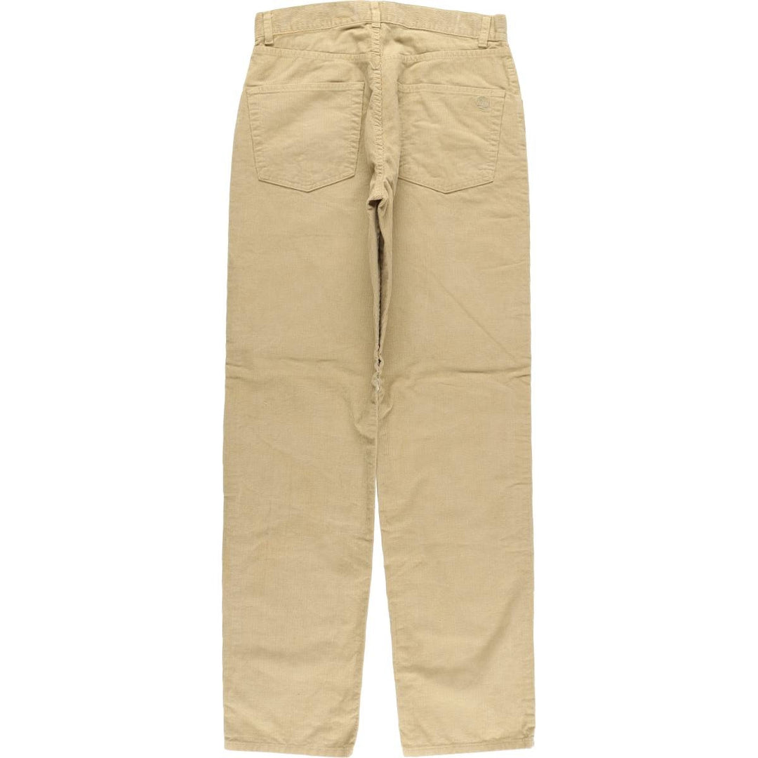 Vintage 90s-00'S Timberland corduroy pants, men's size W32. cotton Beige type Vintage Second Hand