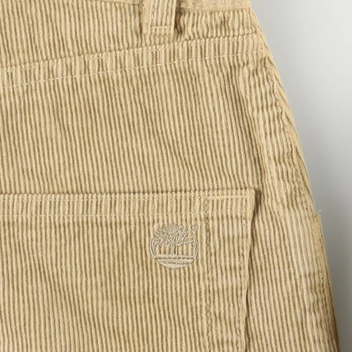 Vintage 90s-00'S Timberland corduroy pants, men's size W32. cotton Beige type Vintage Second Hand