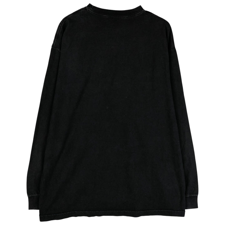 Tommy Hilfiger long-sleeved T-shirt, men's size XL cotton black type Vintage Second Hand