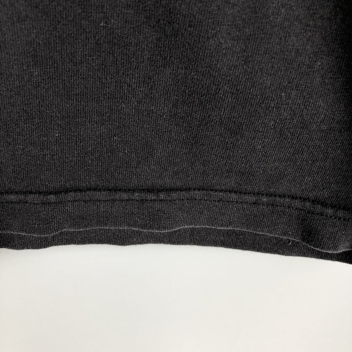 Adidas long-sleeved T-shirt, men's size L cotton black type Vintage Second Hand