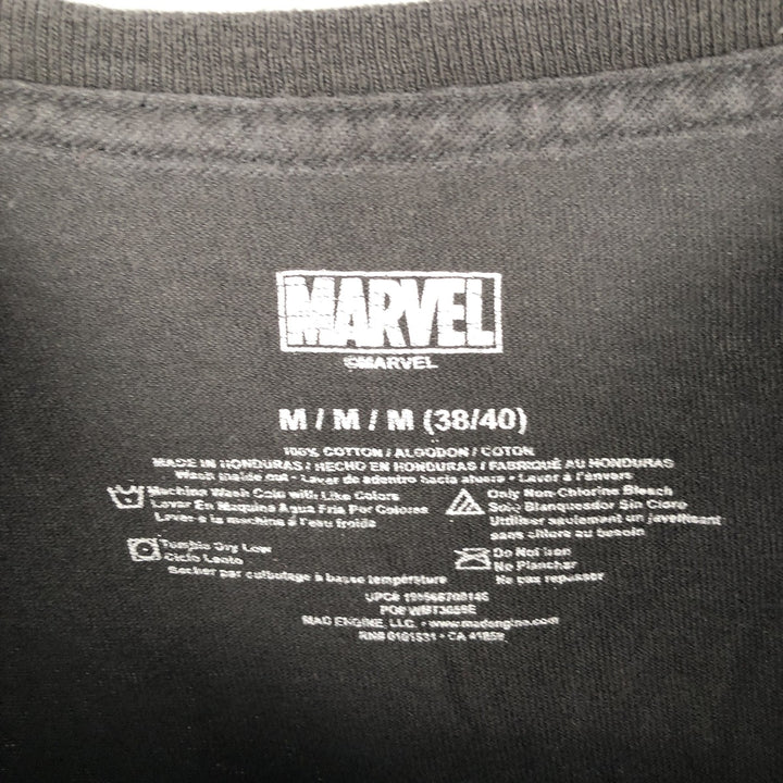 MARVEL Venom Movie Long Sleeve T-Shirt, Men's Size Medium cotton black type Vintage Second Hand
