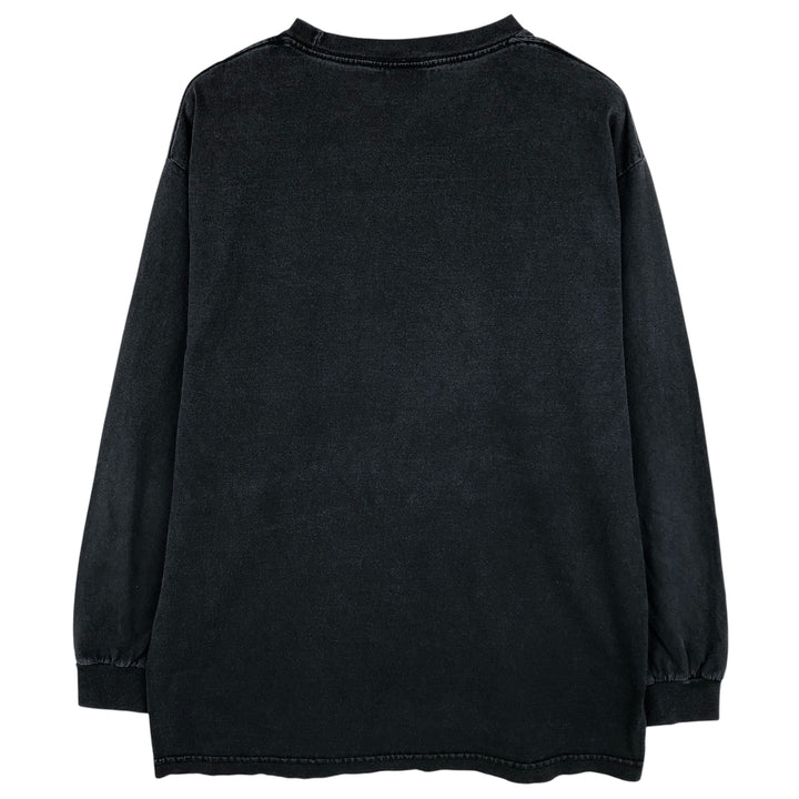 OCTOBER'S VERY OWN Long Sleeve T-Shirt, Made in USA, Men's Size L cotton Charcoal Vintage Second Hand