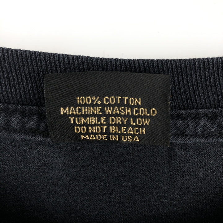 OCTOBER'S VERY OWN Long Sleeve T-Shirt, Made in USA, Men's Size L cotton Charcoal Vintage Second Hand